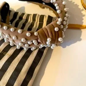 Lele Sadoughi | Accessories | Lele Sadoughi Beigetan White  display picture 2